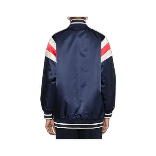 Logo-Patch Bomber Jacket