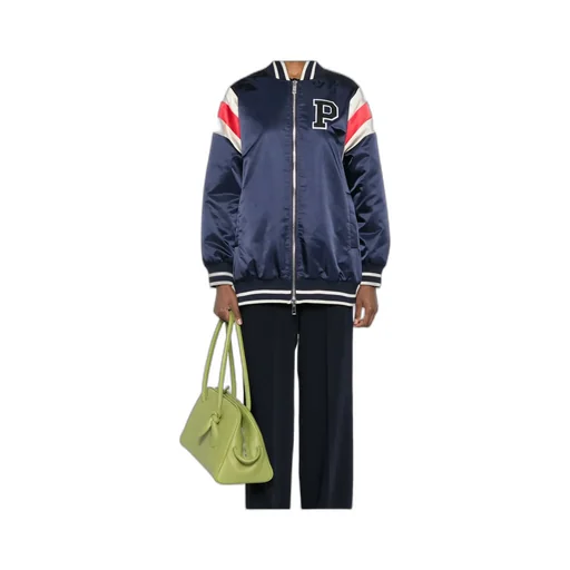 Logo-Patch Bomber Jacket