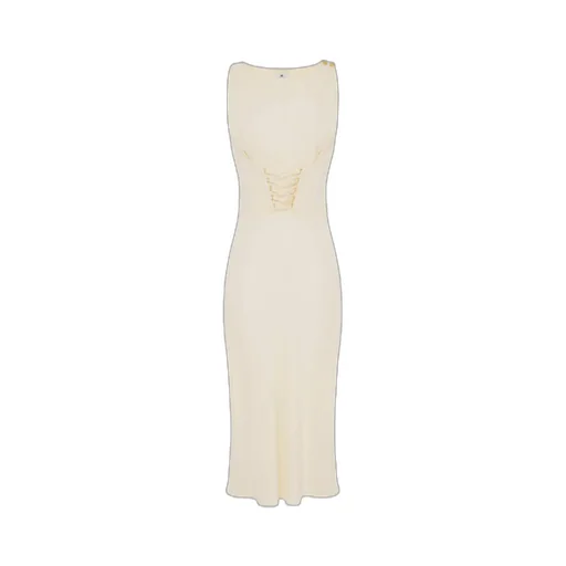 Elisabetta Franchi CrÊPe-Back Satin Dress