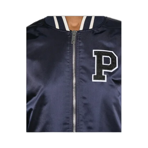 Logo-Patch Bomber Jacket
