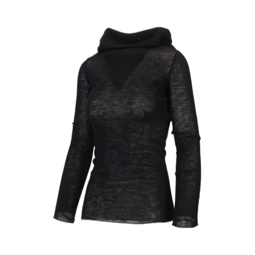 Ann Demeulemeester Tizziana Knitted Long Sleeve Top