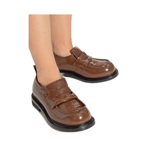 Moschino Round Toe Loafers