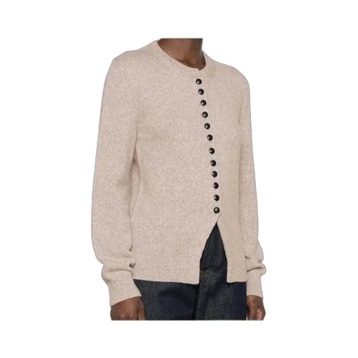 Khaite Josette Split-Hem Cardigan