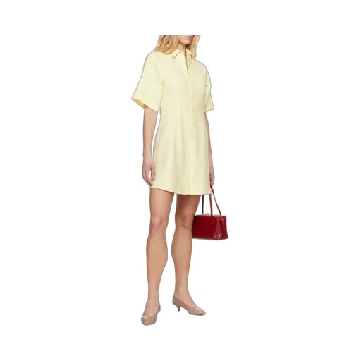 Ami Short Sleeved Shirt Dress