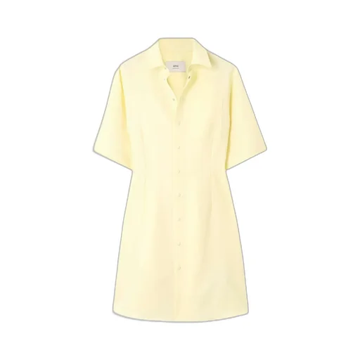 Ami Short Sleeved Shirt Dress