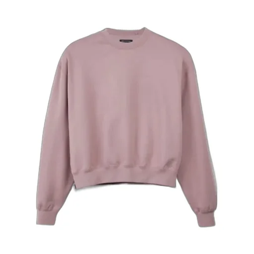 Brushed Terry Boxy Crew Sweatshirt