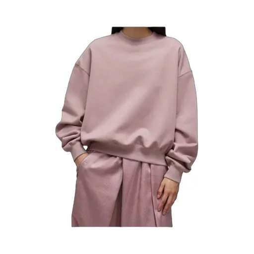 Brushed Terry Boxy Crew Sweatshirt