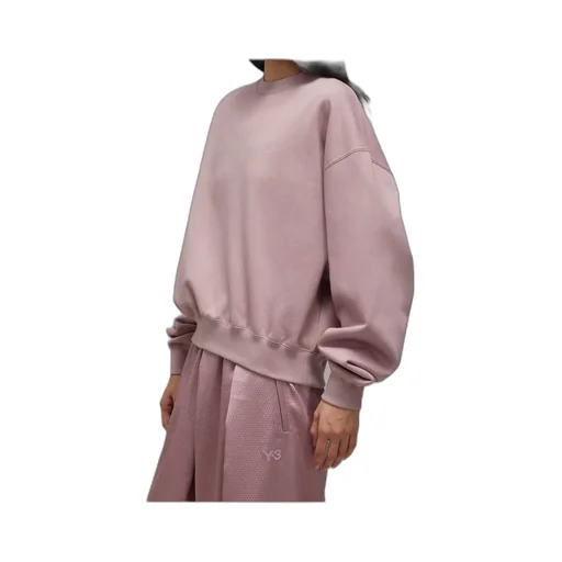 Brushed Terry Boxy Crew Sweatshirt