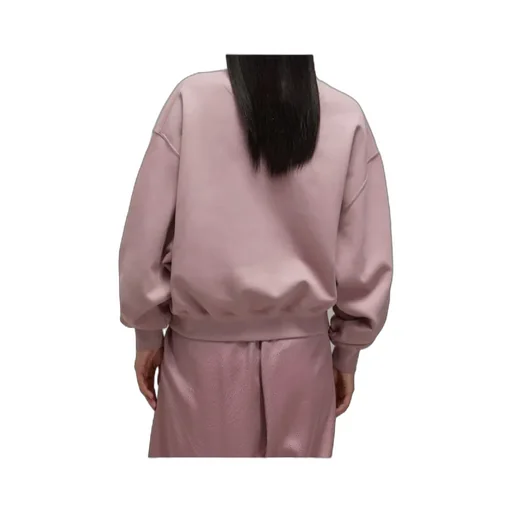 Brushed Terry Boxy Crew Sweatshirt