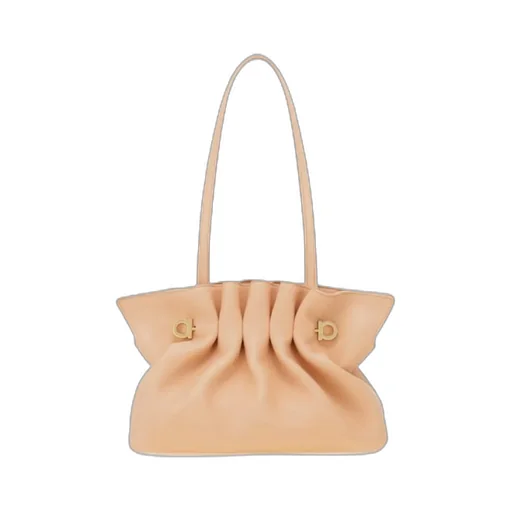 Ferragamo Small Gather Detailed Soft Bag