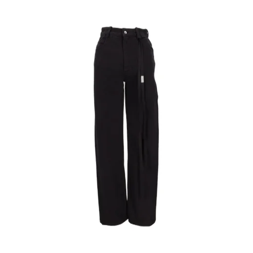 Ann Demeulemeester Herme 5 Pockets Slim Fit Cropped Jeans
