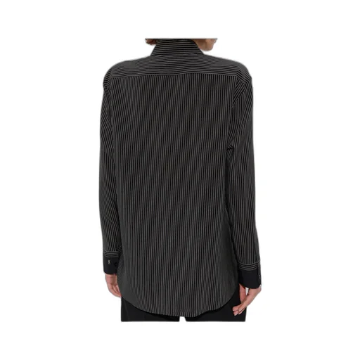 Saint Laurent Striped Button-Up Shirt
