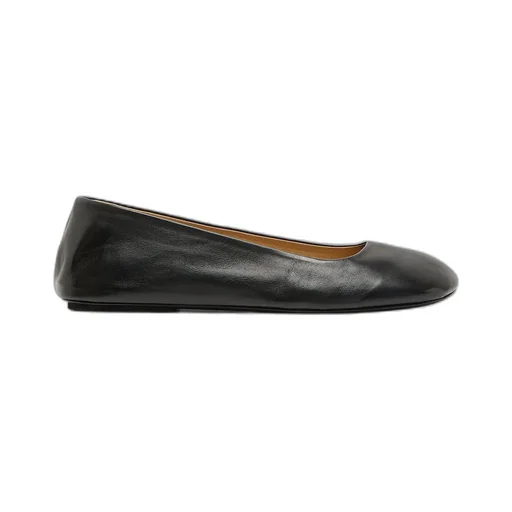Marsll Square Toe Slip-On Ballerina Shoes