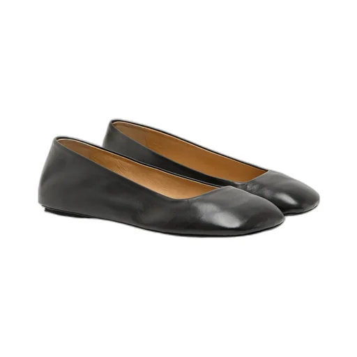 Marsll Square Toe Slip-On Ballerina Shoes