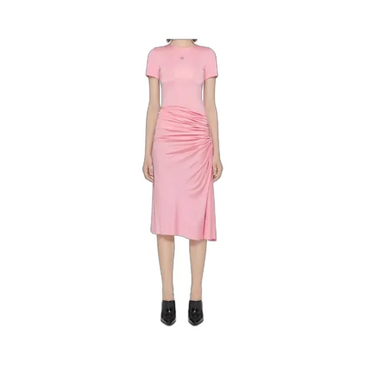 Givenchy 4G Liquid Draped Dress