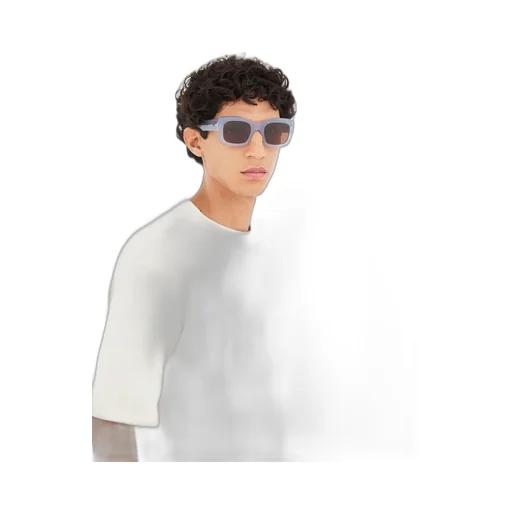 Geometric Frame Sunglasses