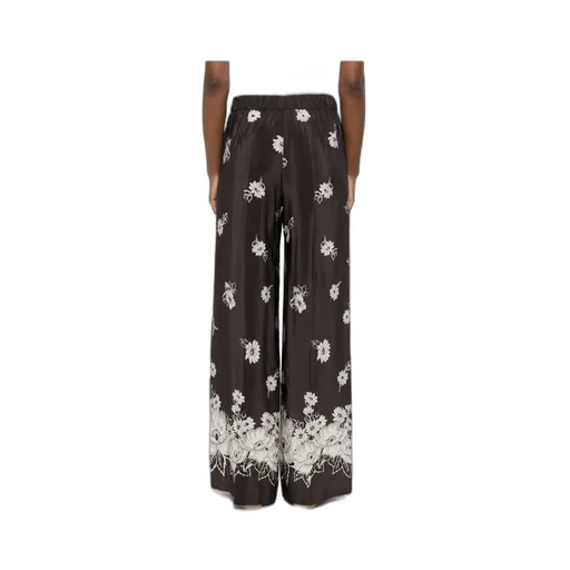 P.A.R.O.S.H. Floral Wide-Leg Pants