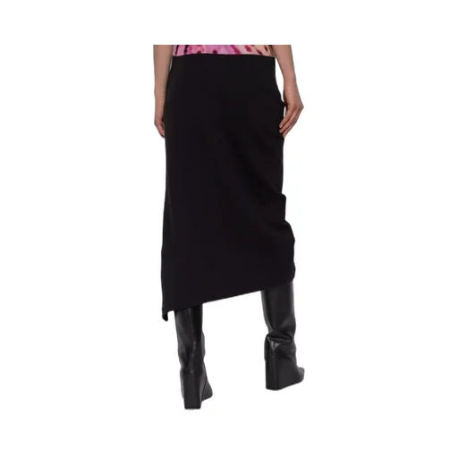 Dries Van Noten Asymmetric Hem Midi Skirt