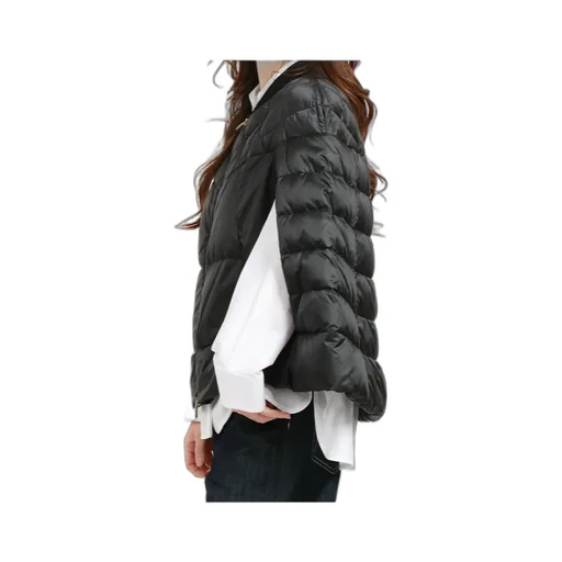Stand-Collar Cotton Jacket