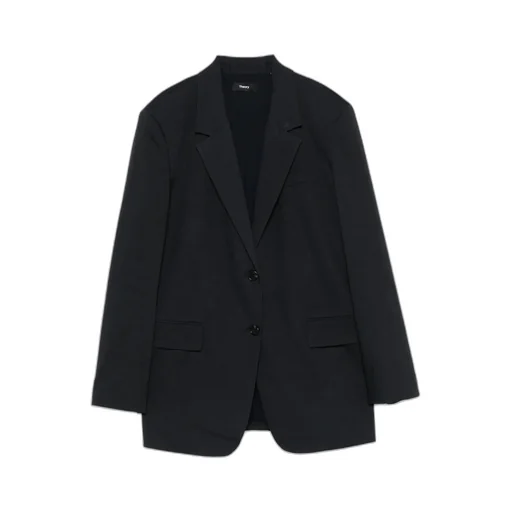 Theory Single Breasted Tailored Blazer