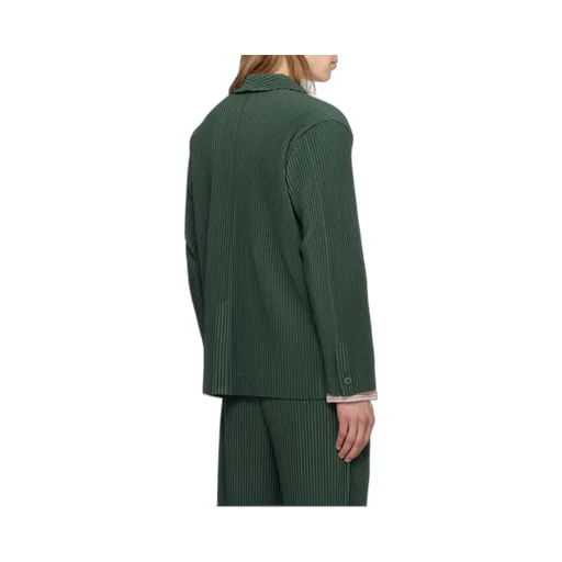 Homme Plissé Issey Miyake Pleated Single-Breasted Blazer