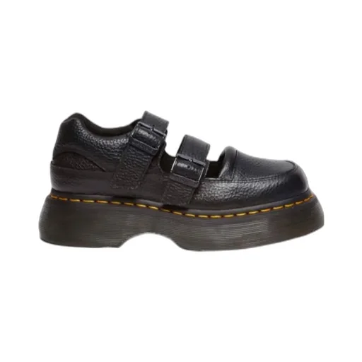 Buzz Milled Nappa Leather Mary Jane Shoes