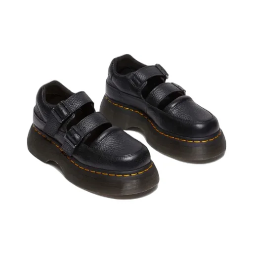 Buzz Milled Nappa Leather Mary Jane Shoes