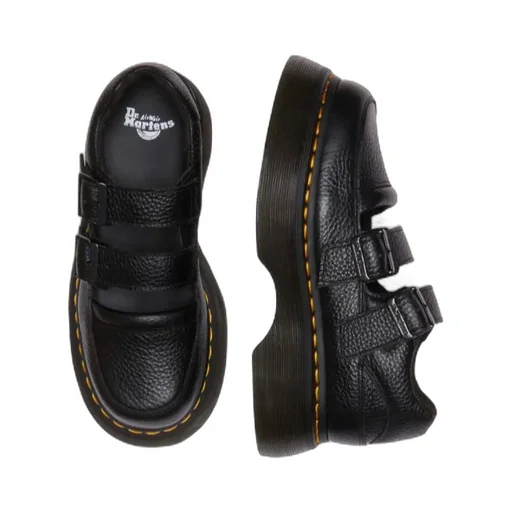 Buzz Milled Nappa Leather Mary Jane Shoes