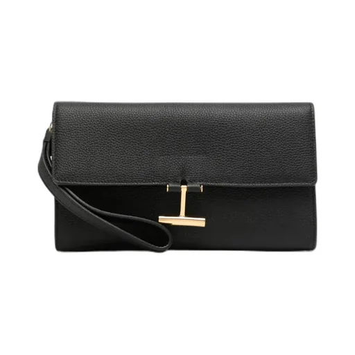 Tom Ford T-Shaped Foldover-Top Pouch
