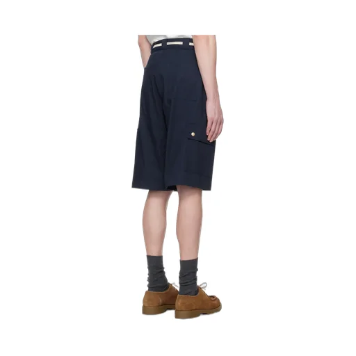 DrÔLe De Monsieur Le Short Workwear Chevron Shorts