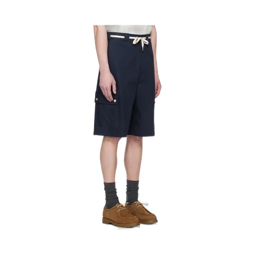 DrÔLe De Monsieur Le Short Workwear Chevron Shorts