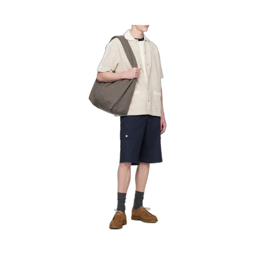 DrÔLe De Monsieur Le Short Workwear Chevron Shorts
