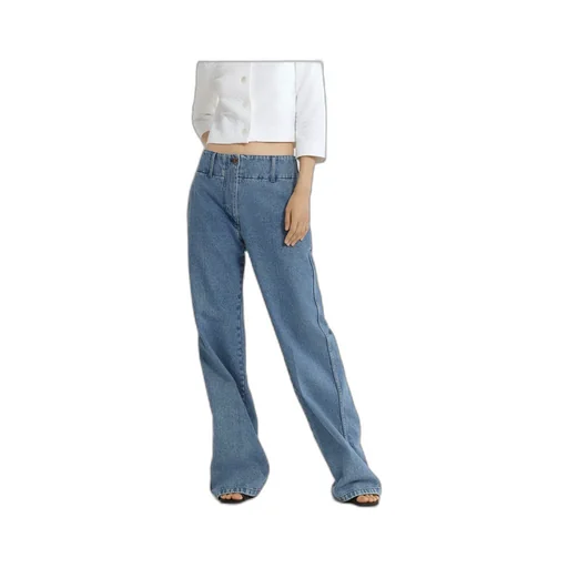 Wide-Leg Jeans