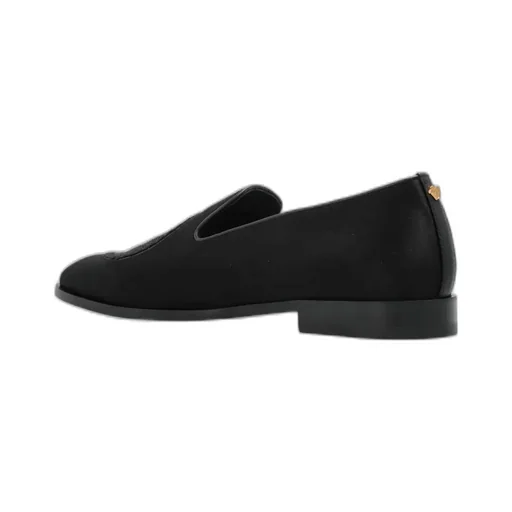 Versace Logo-Embroidered Loafers