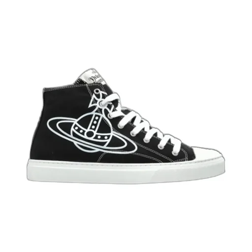 Vivienne Westwood Orb Printed Lace-Up Sneakers