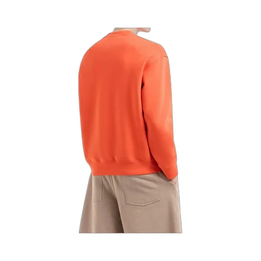 Double-Jersey Sweatshirt With Logo Embroidery
