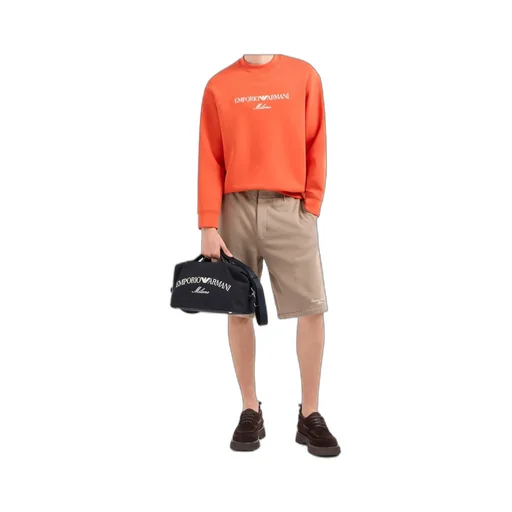 Double-Jersey Sweatshirt With Logo Embroidery