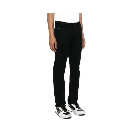 Emporio Armani Logo Plaque Slim Fit Jeans