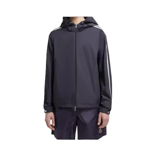 Moncler Zip-Up Hooded Jacket