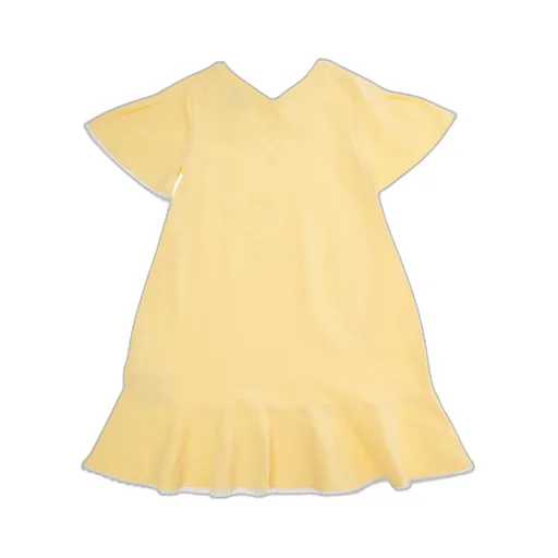 Emporio Armani Kids Ruffled Hem Dress