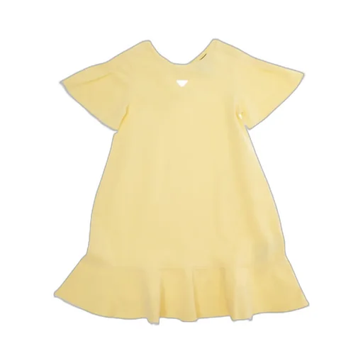 Emporio Armani Kids Ruffled Hem Dress