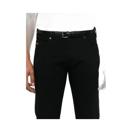 Emporio Armani Logo Plaque Slim Fit Jeans