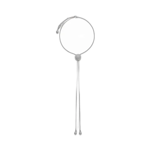 Rattle Bolo Tie Necklace
