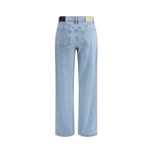 Tess High Waisted Linen Blend Jeans