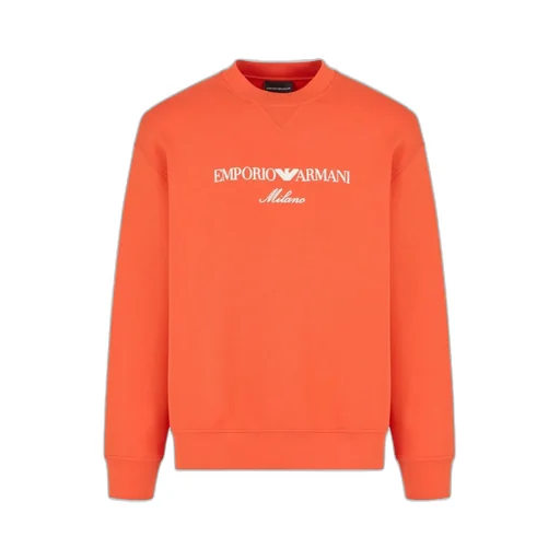 Double-Jersey Sweatshirt With Logo Embroidery