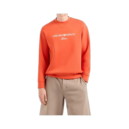 Double-Jersey Sweatshirt With Logo Embroidery