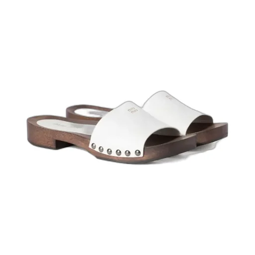 Patent-Leather Clogs