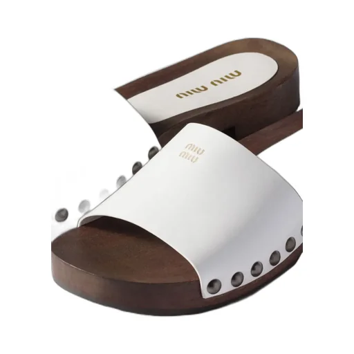 Patent-Leather Clogs