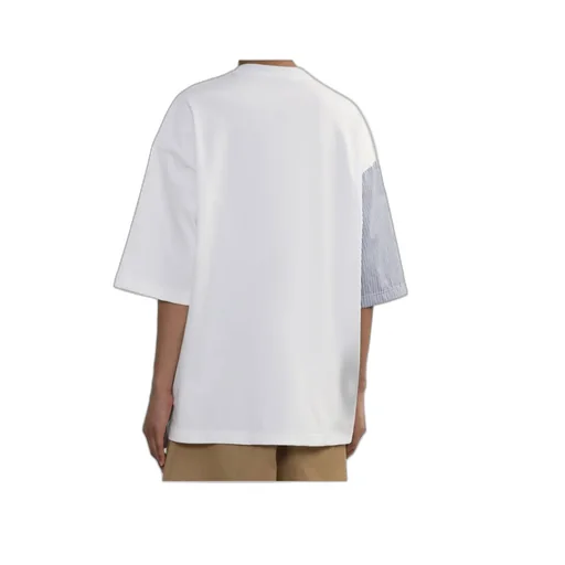 Panelled Paisley-Print T-Shirt