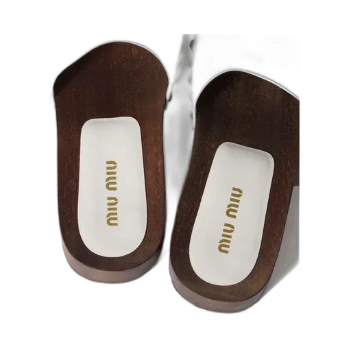 Patent-Leather Clogs